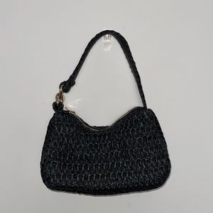 H&M straw shoulder bag